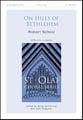 On Hills of Bethlehem SATB choral sheet music cover